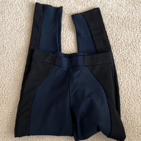 Zara two tone elastic waist leggings - Picture 2 of 3
